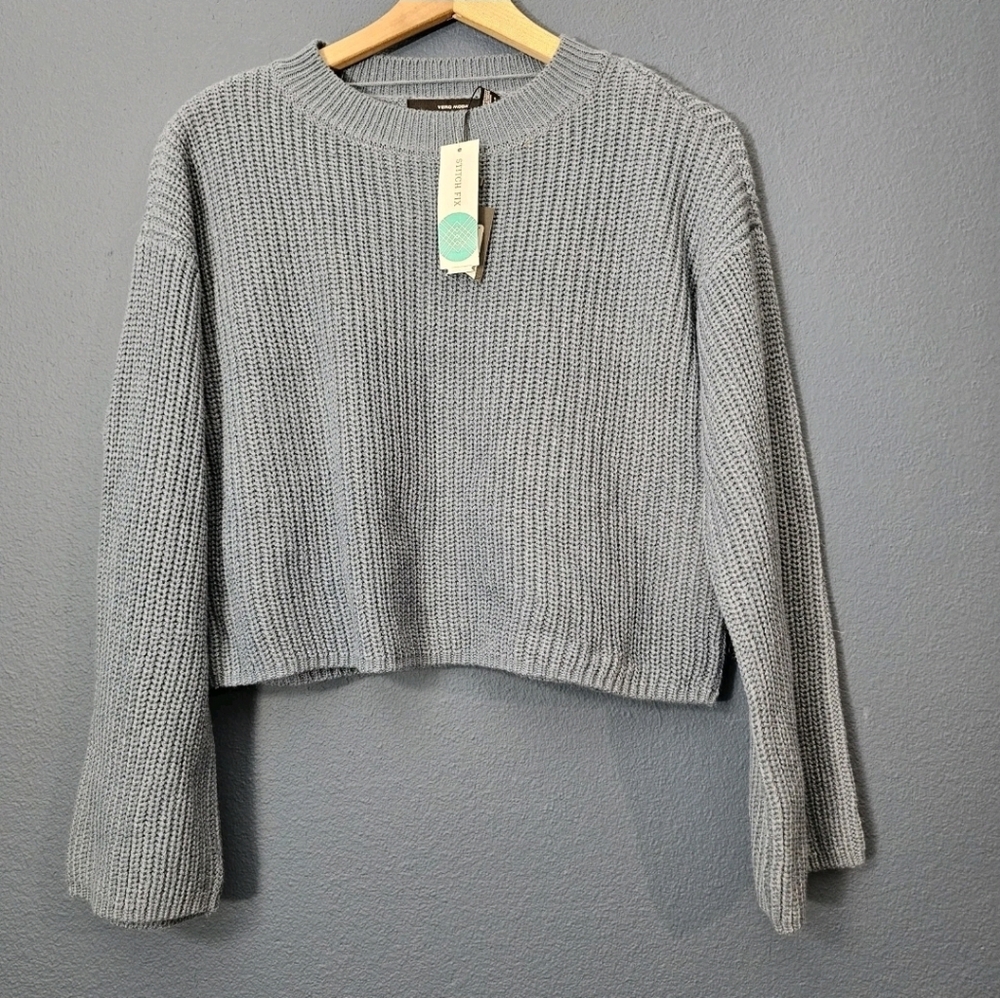 NWT‎ • Vero Moda • Cropped Knit Sweater
